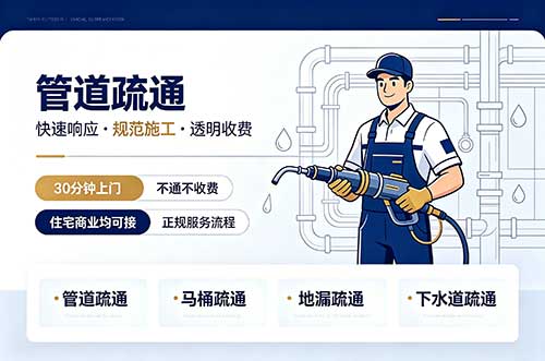 杨凌管道疏通