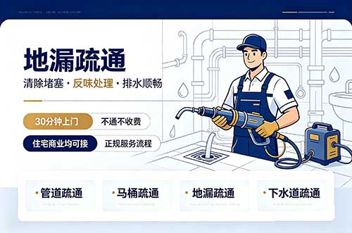 杨凌地漏疏通