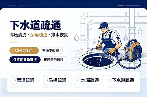 杨凌下水道疏通